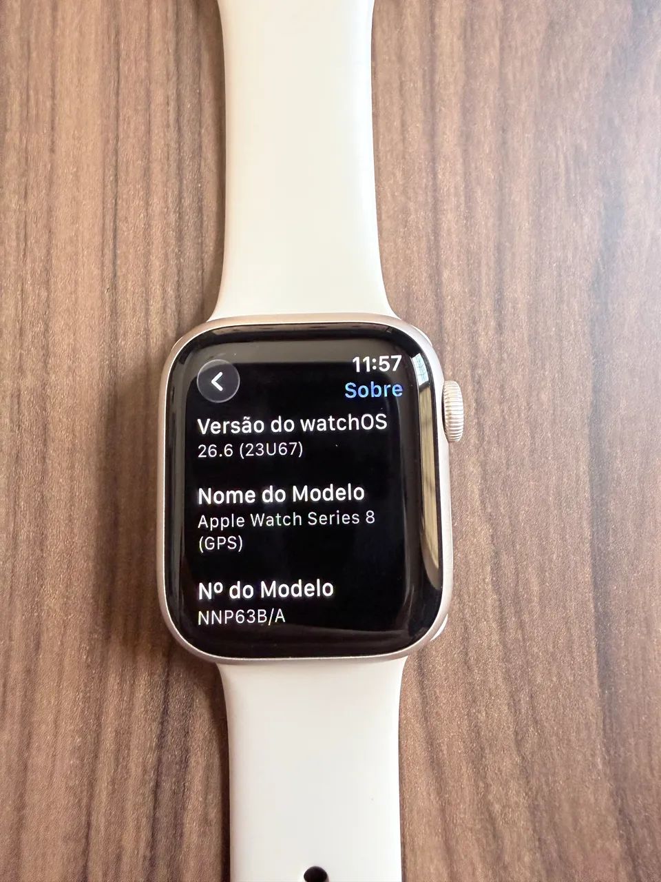 Apple Watch Séries 8 41mm Estelar GPS - Foto 2