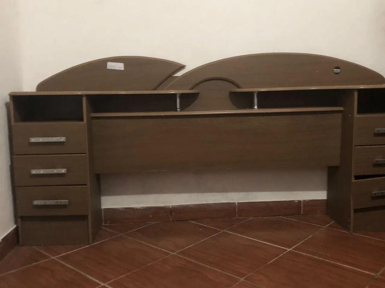 Cabeceira de cama de madeira  - Foto 4