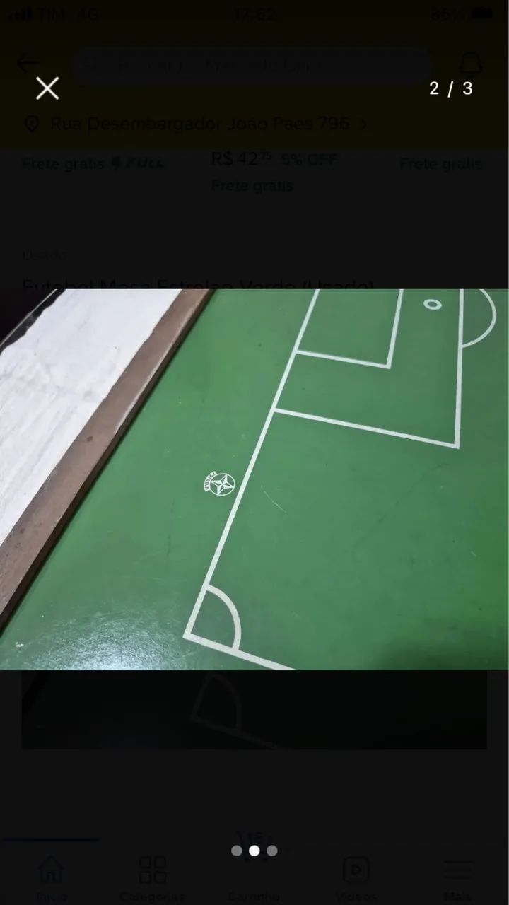 Campo de Jogo de Botão 