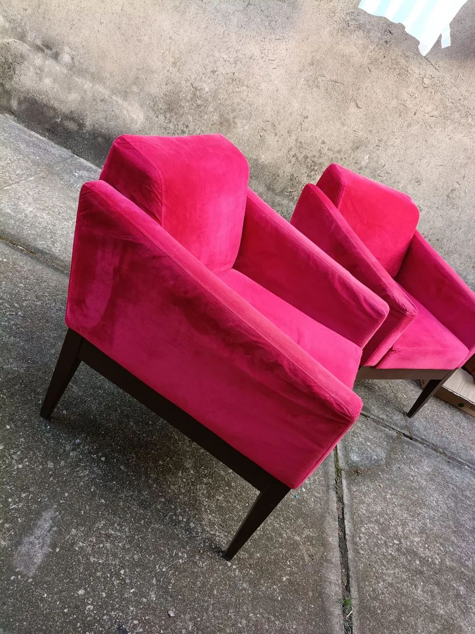 Vende 2 poltronas de veludo  - Foto 3