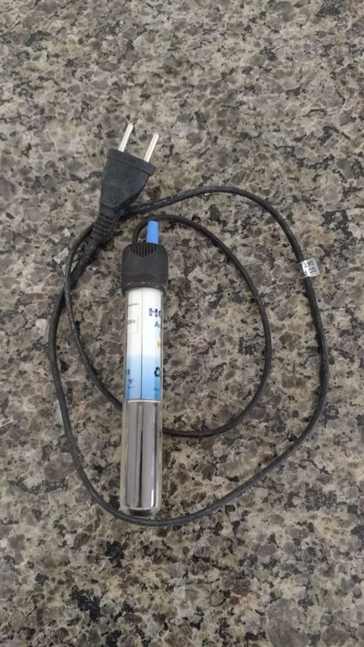 Aquário com bomba sem uso e acessórios  - Foto 3