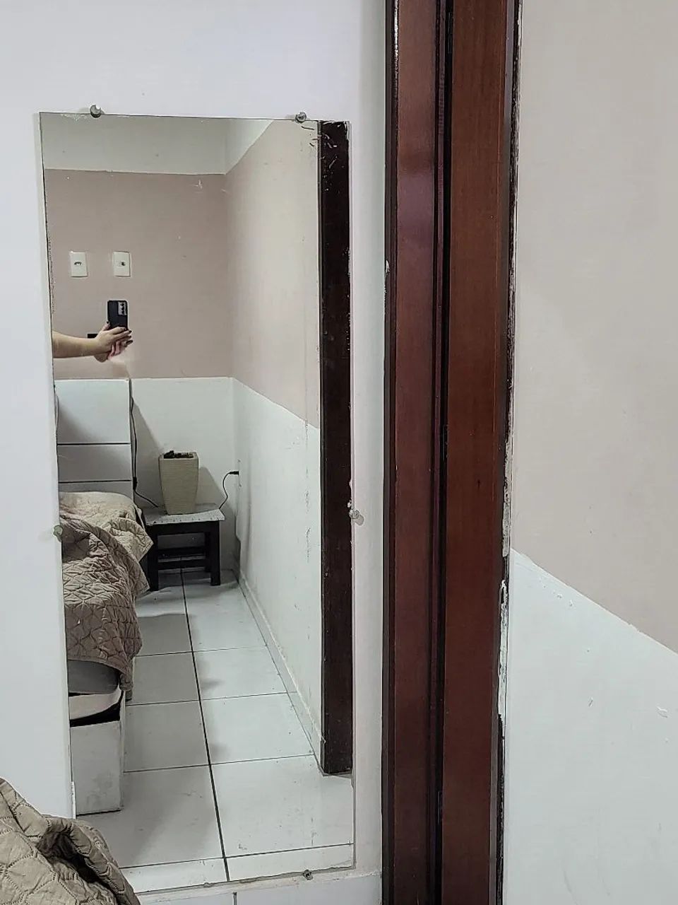 Espelho sem moldura 