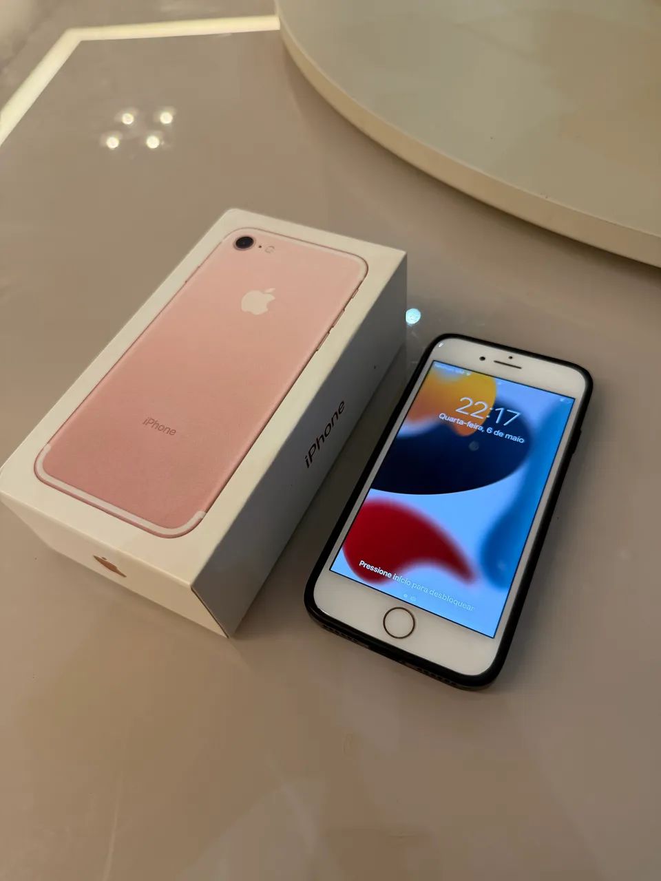 (Rose Apple Original 32Gb 7 Iphone 32GB ローズゴールド 7 iPhone 【バッテリー100%】Apple Gold) Amazon.com.br | スマートフォン本体