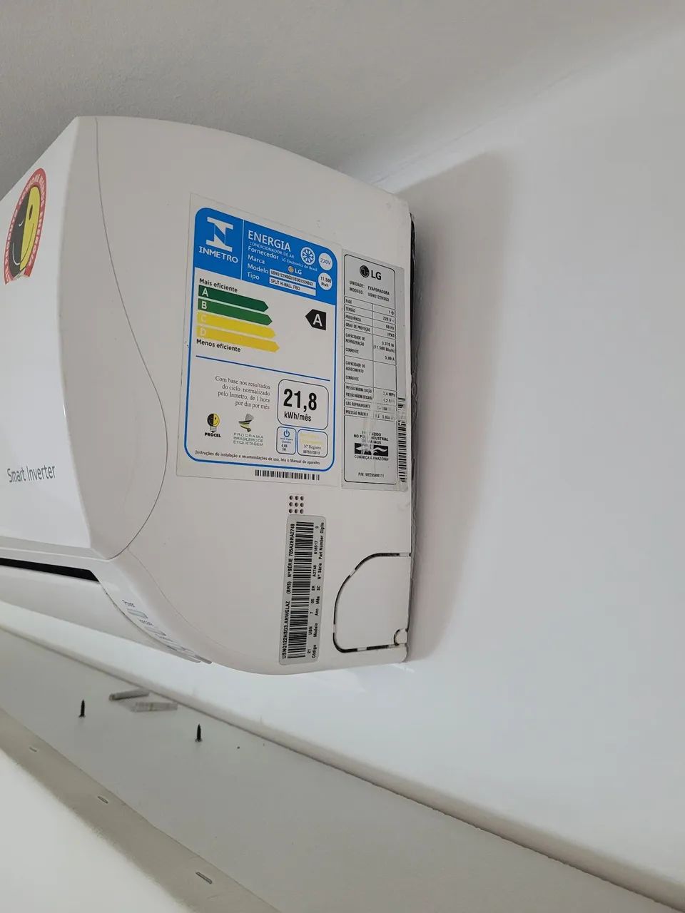 Ar Condicionado Inverter Split LG 11000 btus - Foto 3