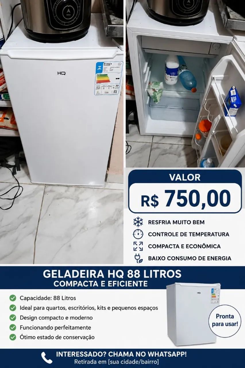Frigobar 90litros 