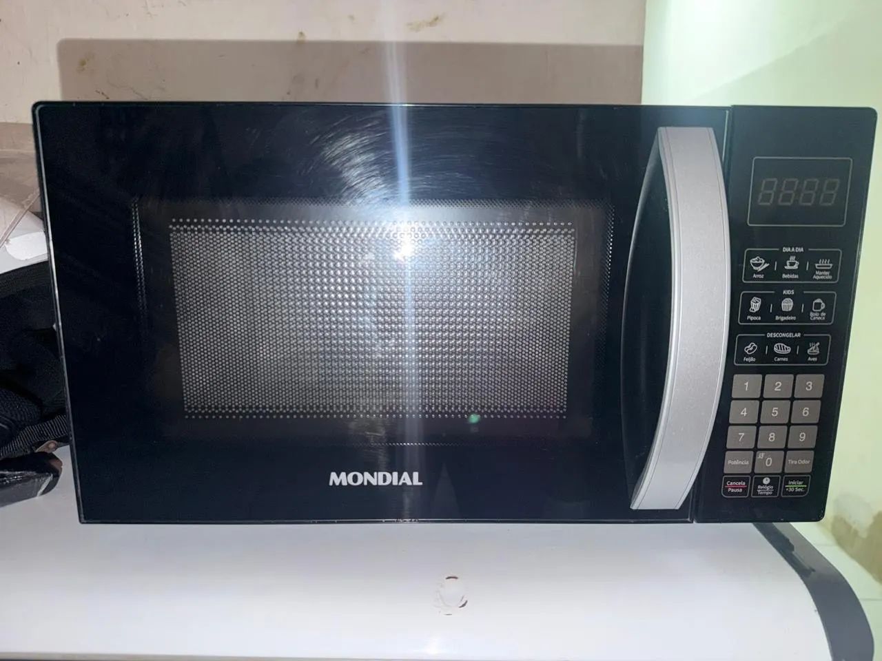 Freezer + microondas 