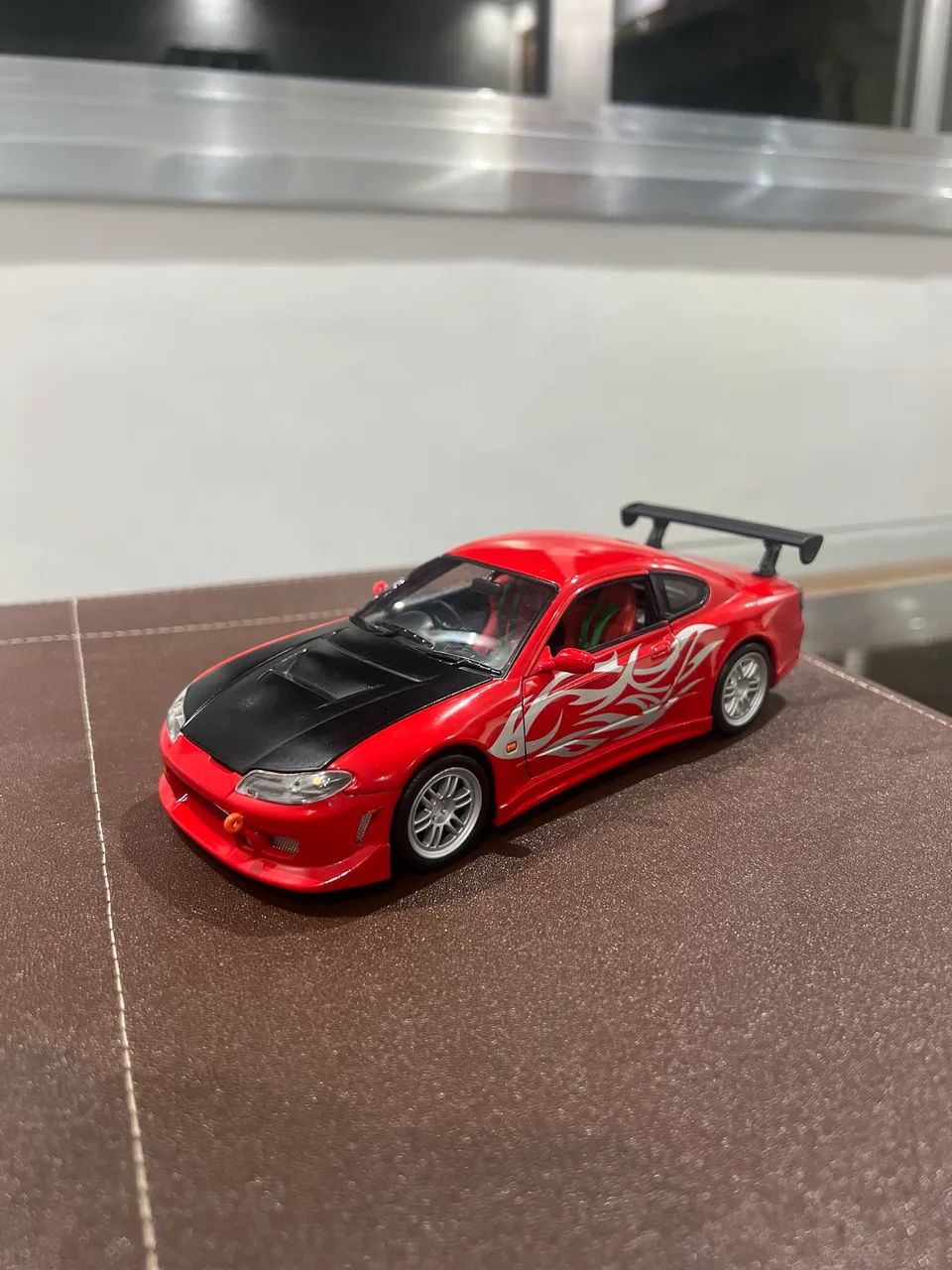 Miniatura nissan Silvia 1/24 welly raridade