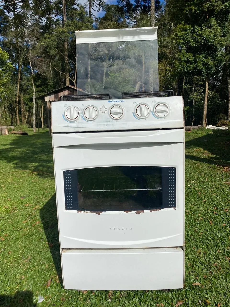     Fogão 4 Bocas Branco - Ótimo Estado e Funcionando Perfeitamente - Foto 5