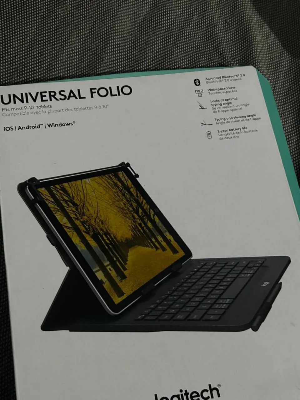 Teclado Universal Fólio Bluetooth  - Foto 2