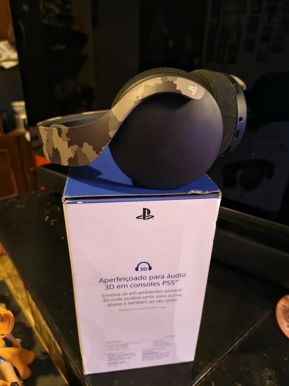 Headset Sem fio Pulse 3D Original do Ps5 funciona no Pc - Foto 4