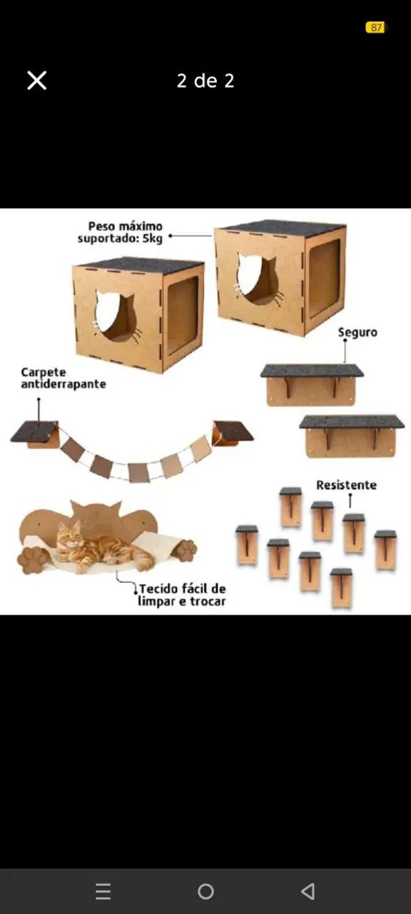 Playground de gato  - Foto 2