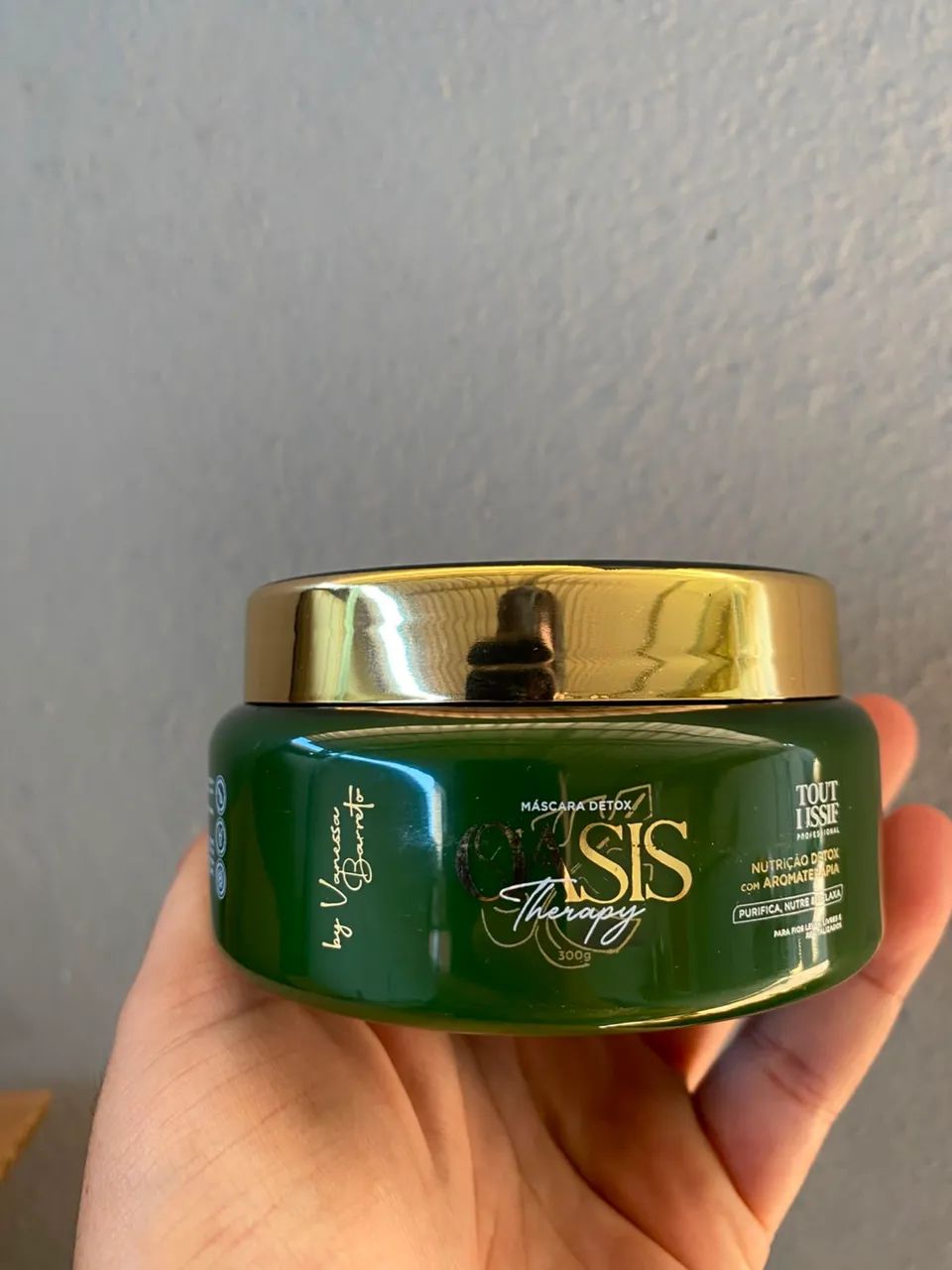 Produtos de cabelo novos 