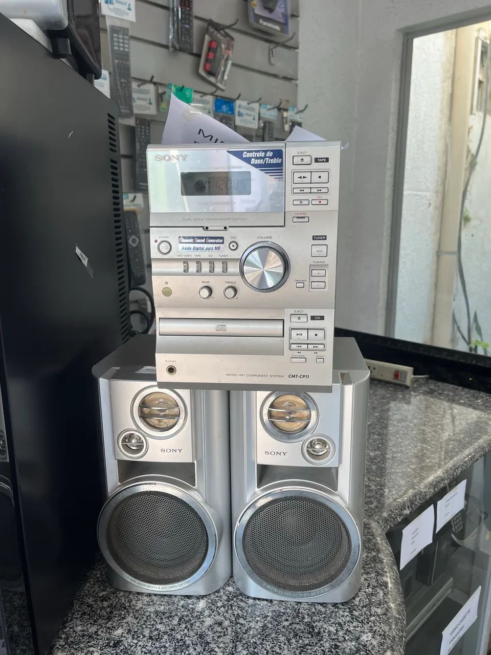 Mini system Sony revisado