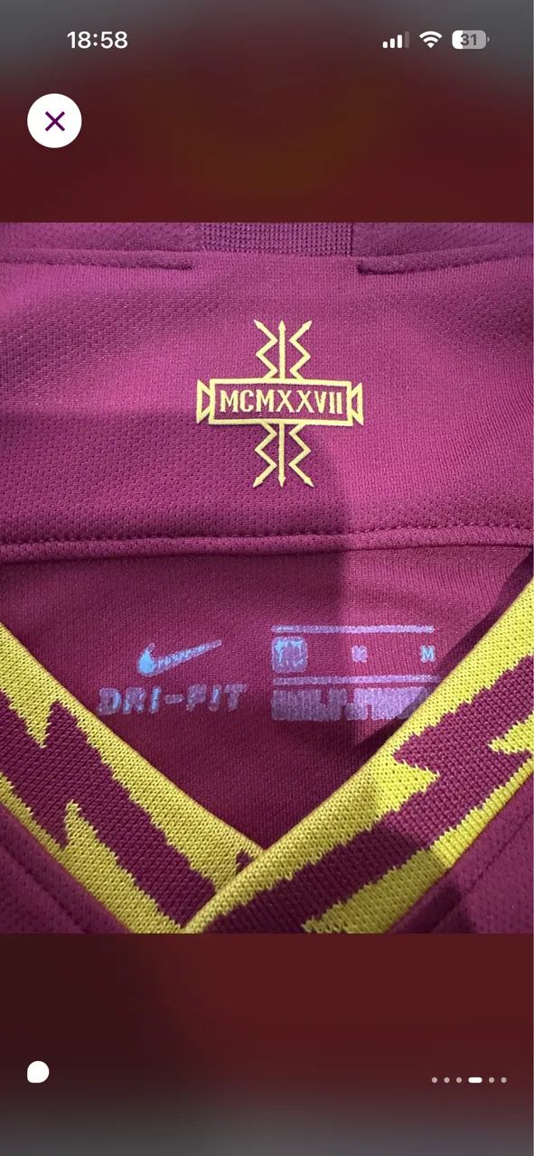 Camisa Roma Original - Foto 4