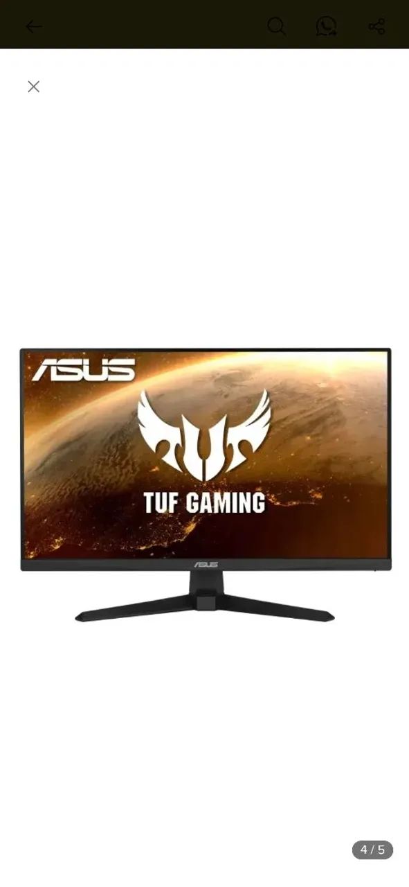 Monitor asus ( Full hd ) IPS 165HZ ZERADO - Foto 2