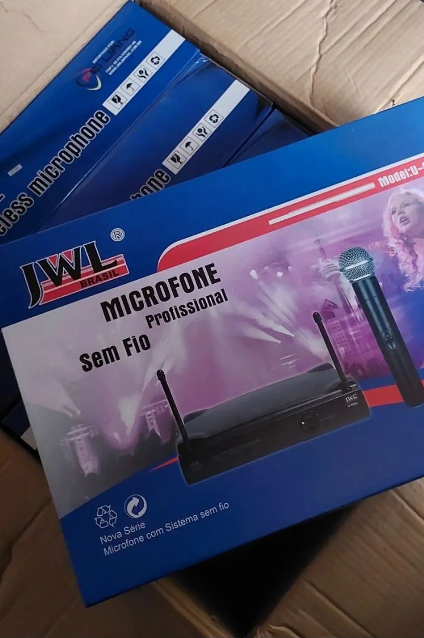 Lote de Microfones JWL U8058  - Foto 6