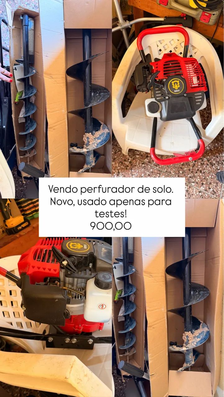 Perfurador de solo  - Foto 3