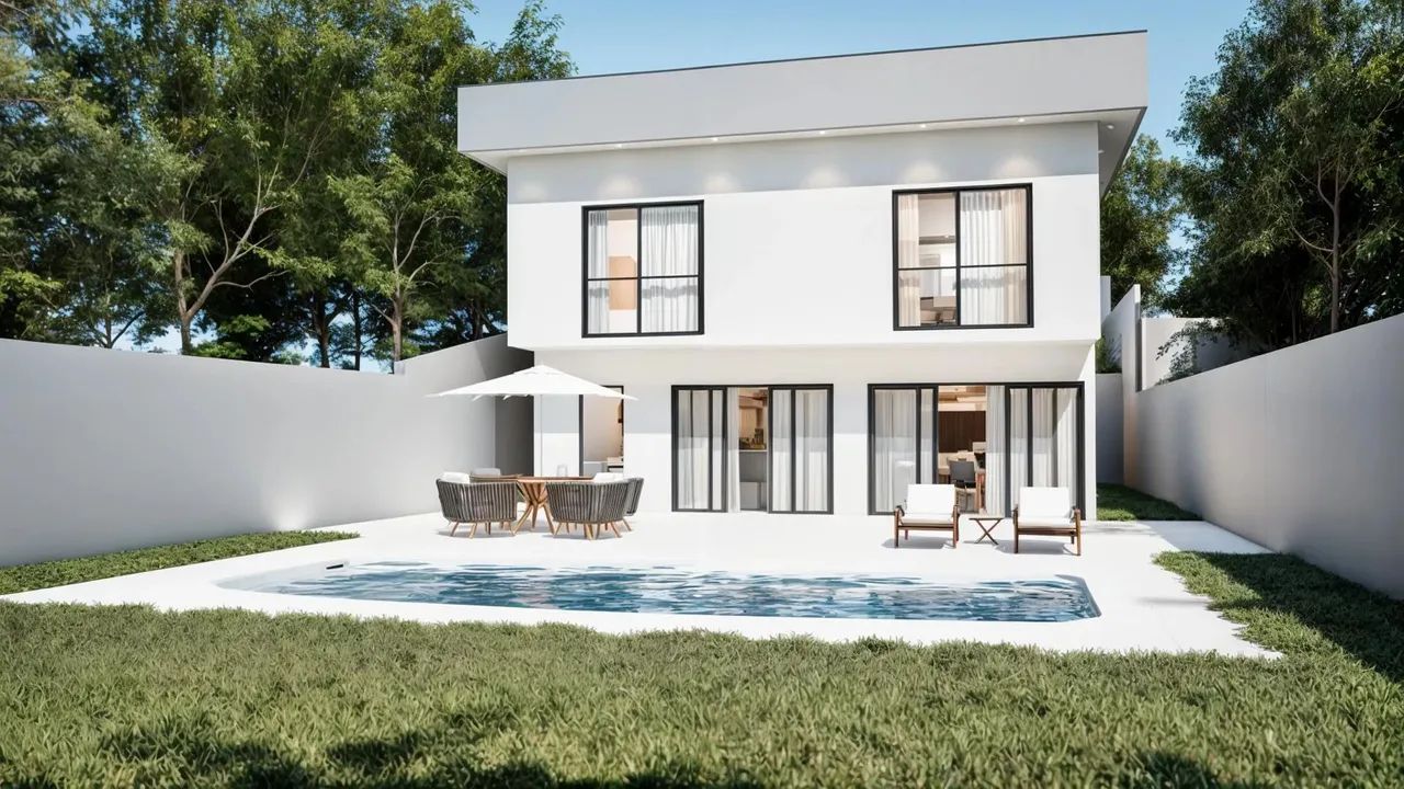 Casa Nova com Piscina no Boqueirão 3 Suítes e 256m Curitiba na Rua Raggi Izar - Foto 2