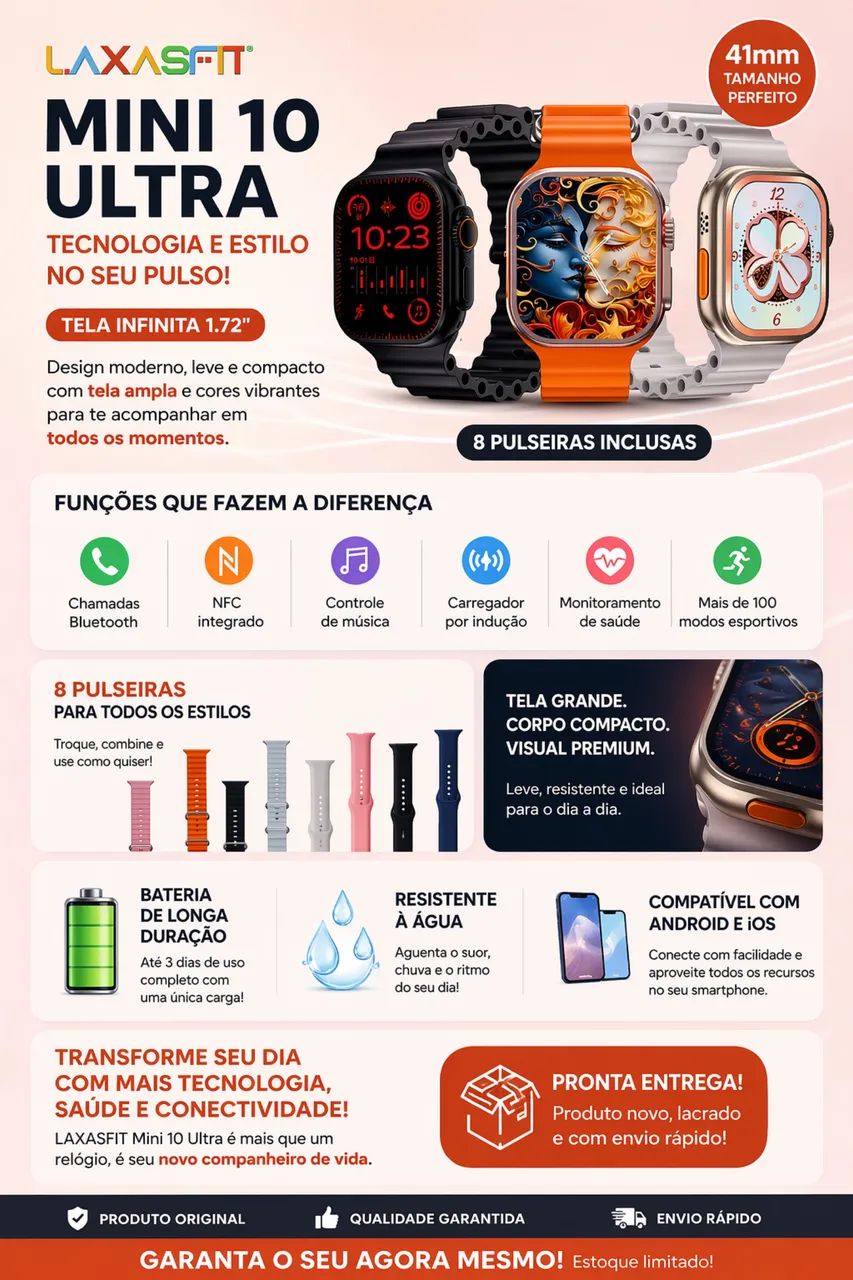 Relógio smartwatch  - Foto 4
