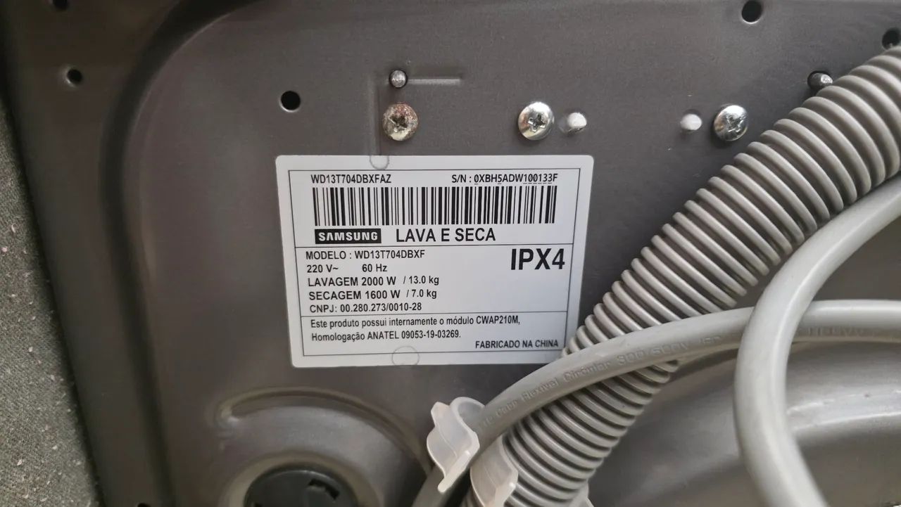 Lava e Seca 13klg SAMSUNG WD13 - Foto 2