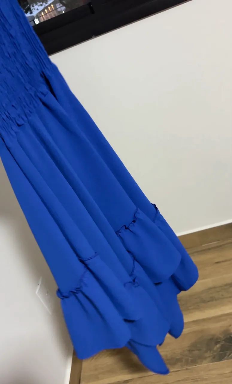 Vestido Midi azul  - Foto 2