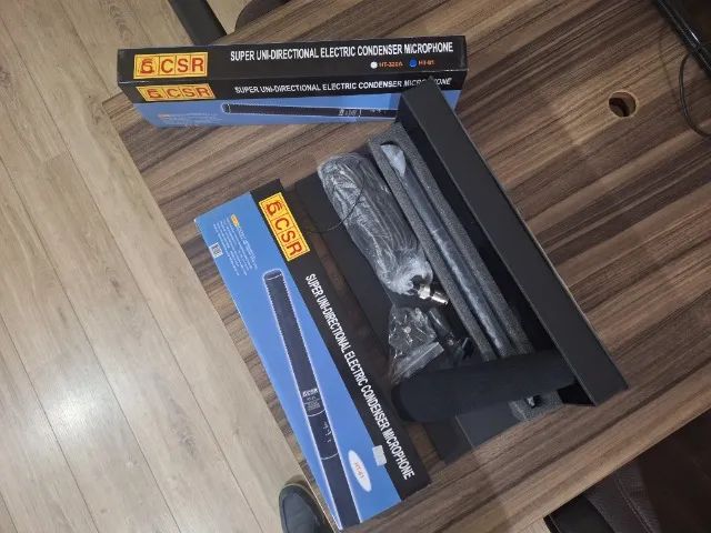 o2 microfones CSR HT81 SHOTGUN Condensador  - Foto 2