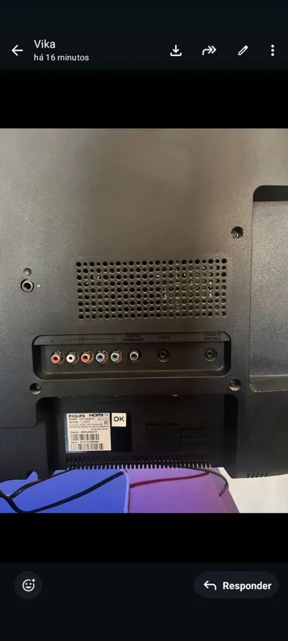 TV Philips 40? Full HD com HDMI - Foto 4