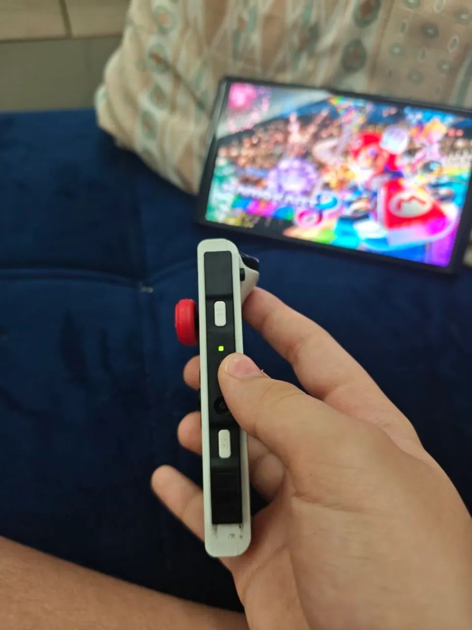 Nintendo Switch OLED desbloqueado com película case e proteção para analógico  - Foto 5