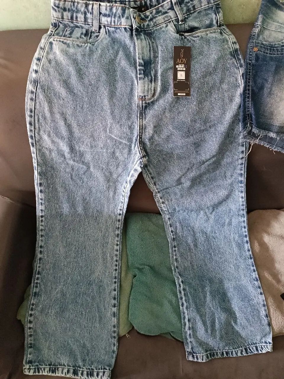 Calça jeans feminina nunca usada