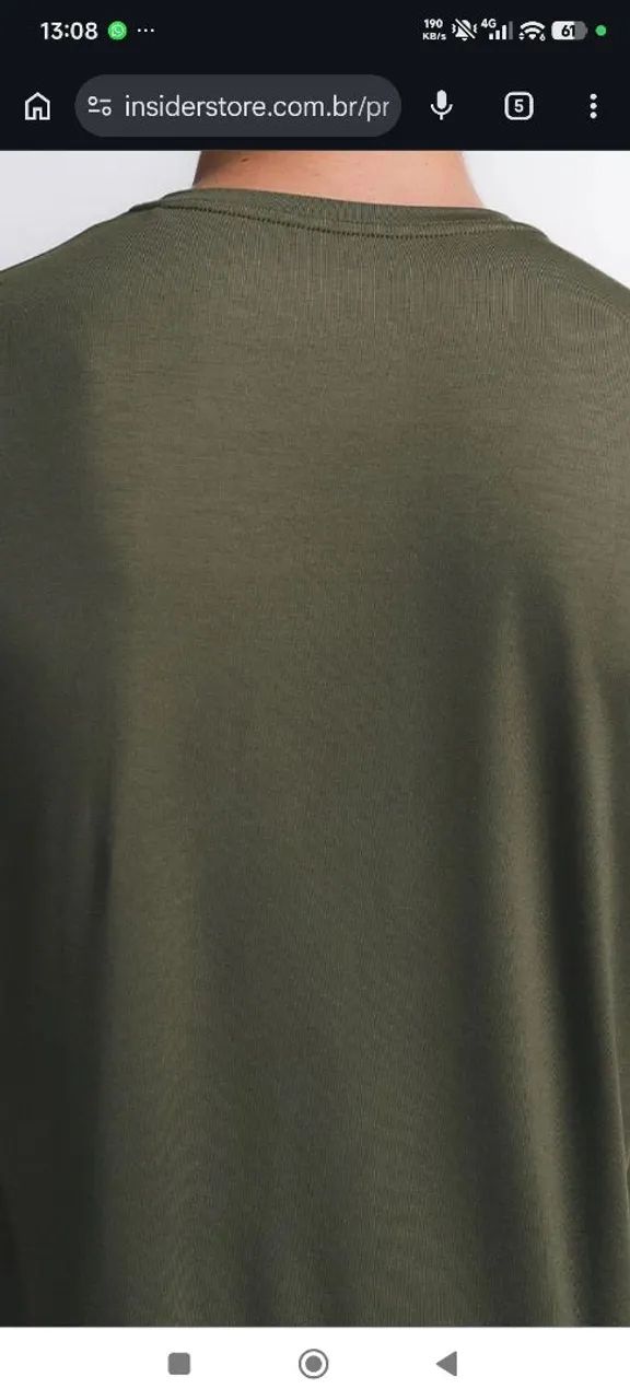 Camisa tech shirt insider xxl  - Foto 4