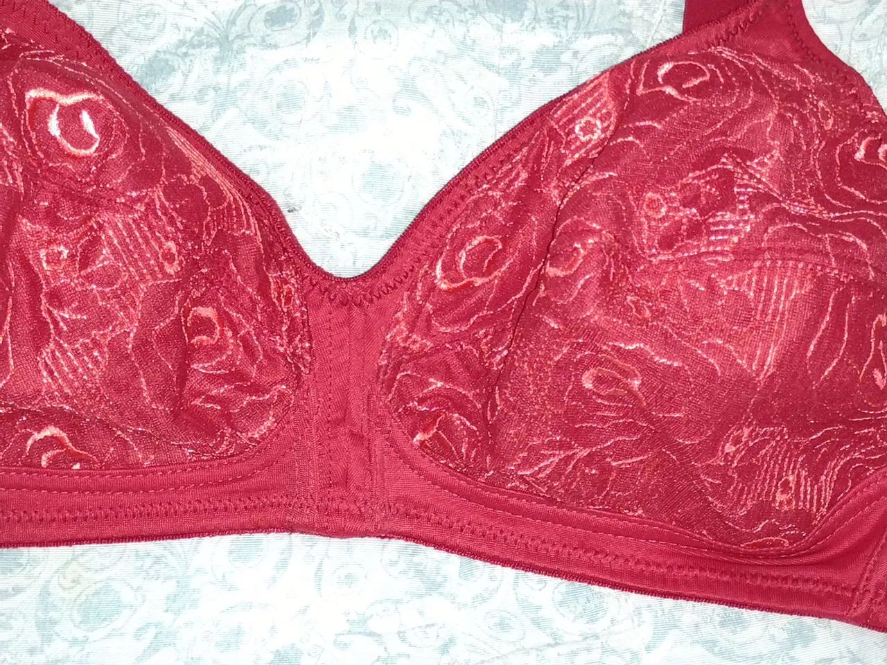 Sutiã rendado Demillus elegância dê mulher  - Foto 5