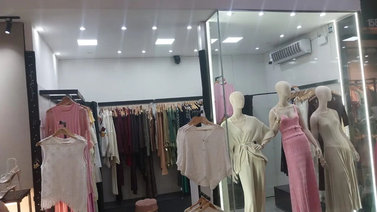 Loja passarela da moda 