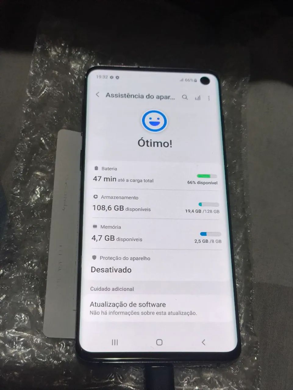 Samsung s10 128gb 8 ram , funciona perfeito  - Foto 5