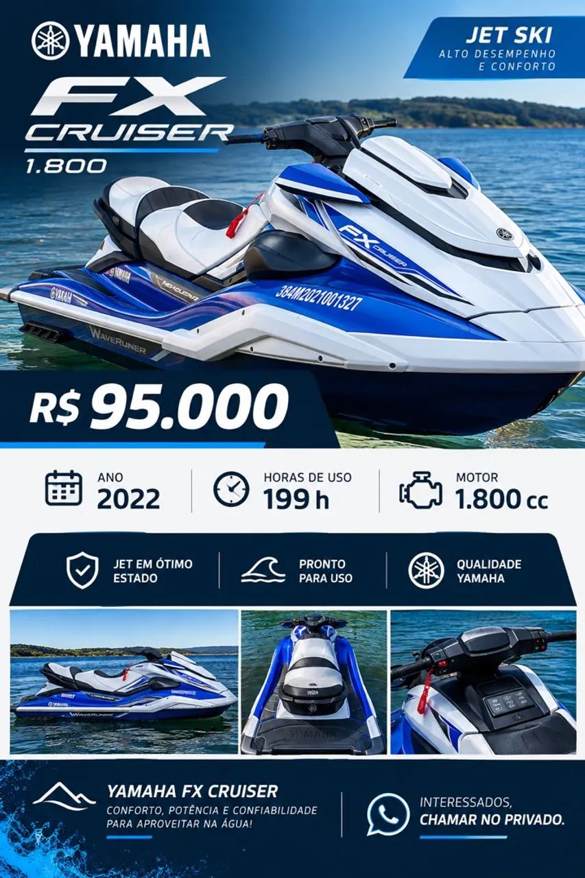 VENDO JET SKI - ZERO