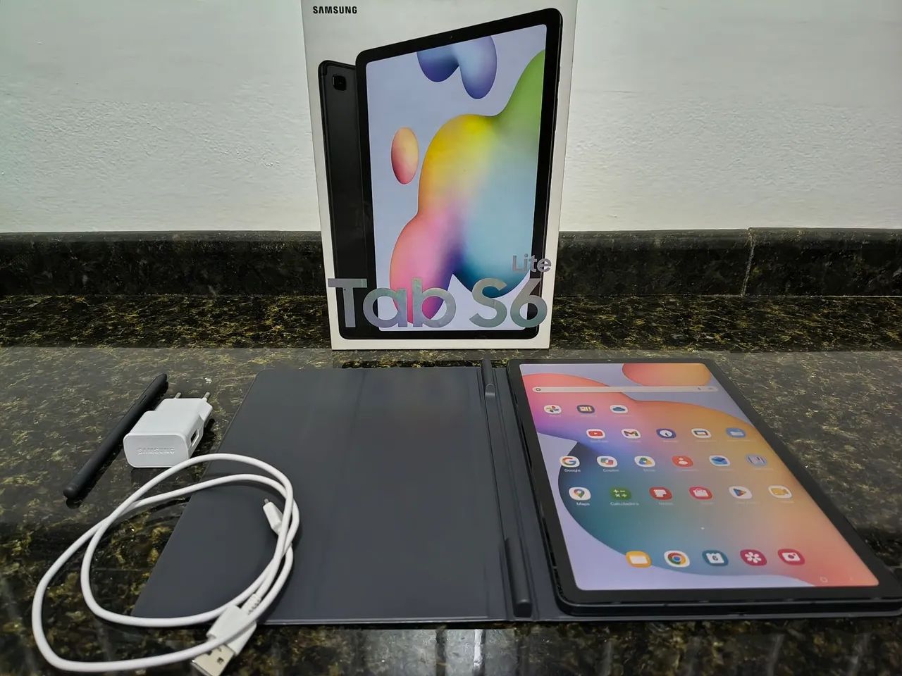 Tablet Samsung S6 lite 128 memória 