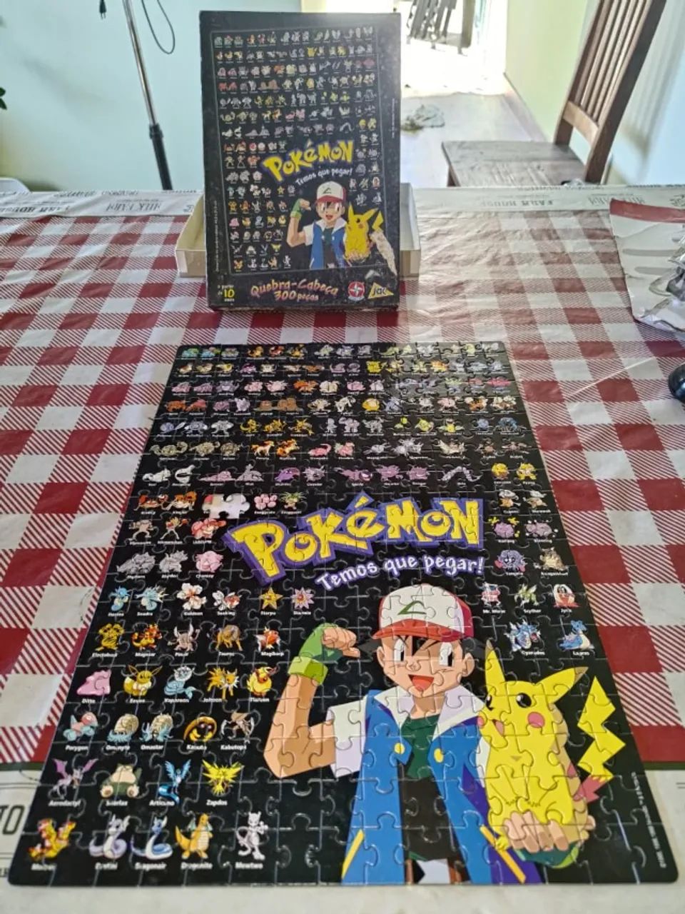 Quebra cabeça Pokémon Estrela antigo raríssimo 1999