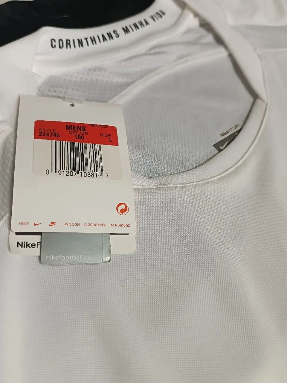 CAMISA CORINTHIANS 2007 MANGA LONGA  - Foto 3