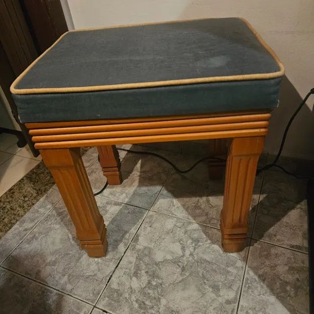 Banqueta de penteadeira Estofada - Foto 2