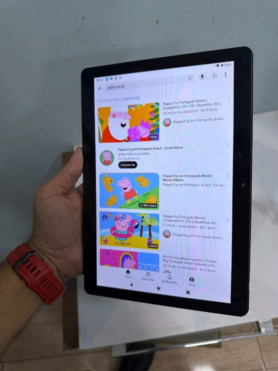 Tablet Multilaser M10 4G 32GB com Capinha   - Foto 4