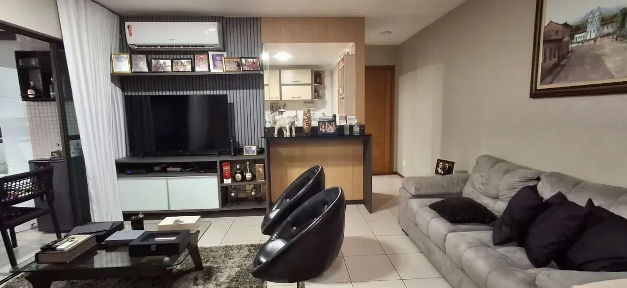 Apto. Mobiliado Ed La Residence - 92 m² com 2/4 sendo 1 suíte máster e 1 vg - Foto 2