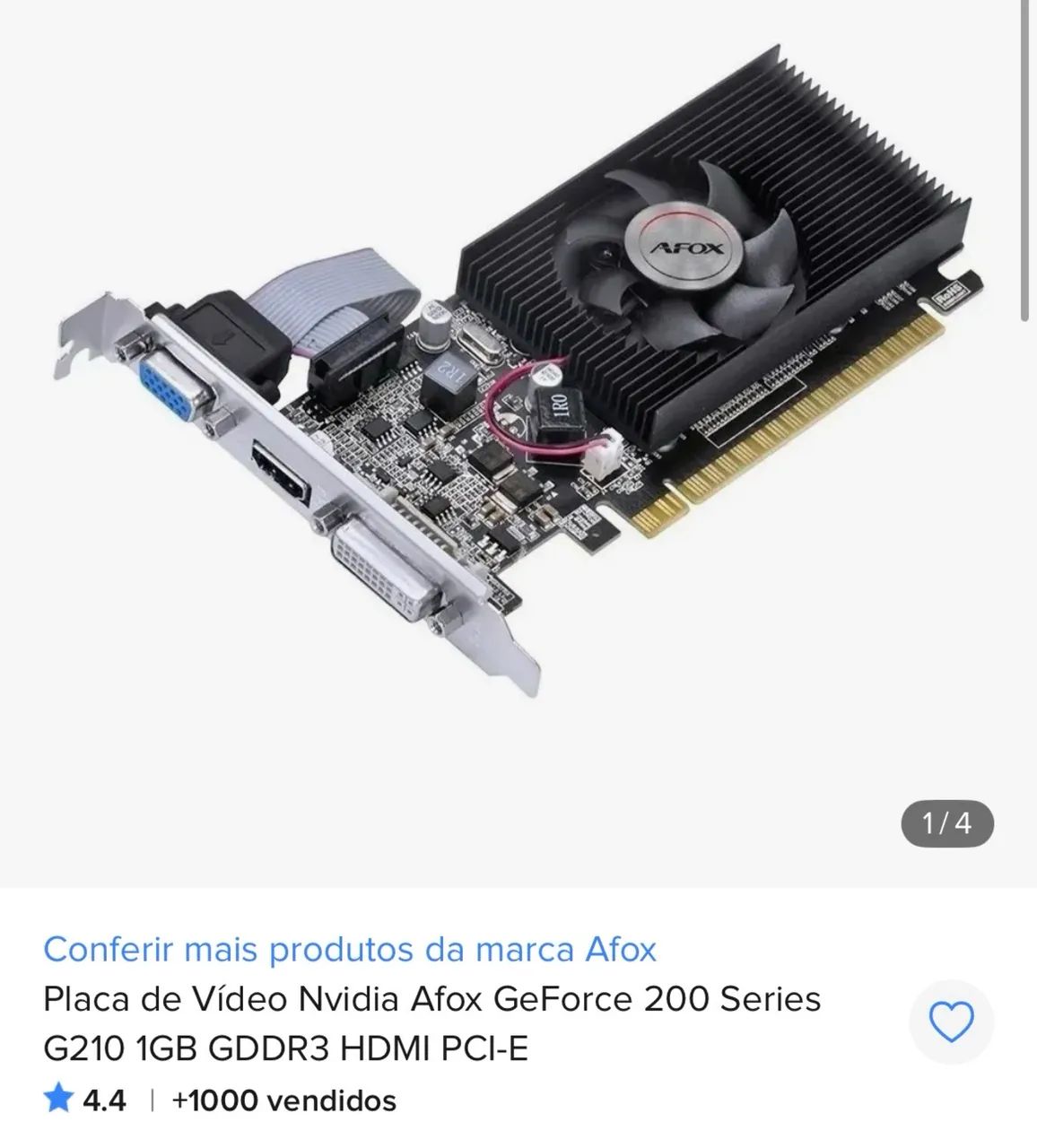 Placa de video - Foto 3