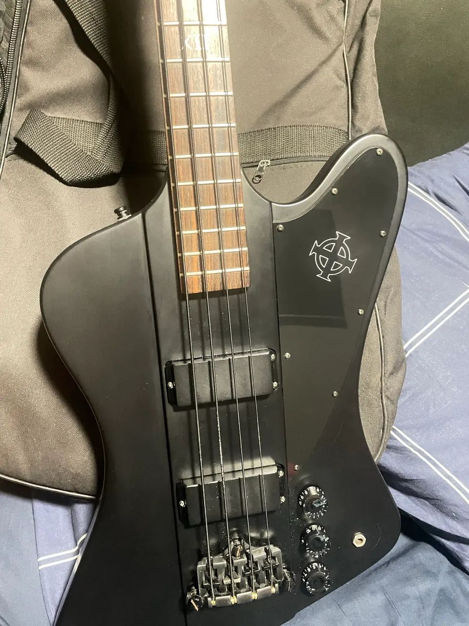 Contrabaixo Epiphone Thunderbird Ghotic  - Foto 3