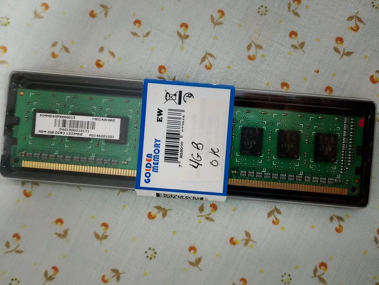 Memória RAM 4GB 