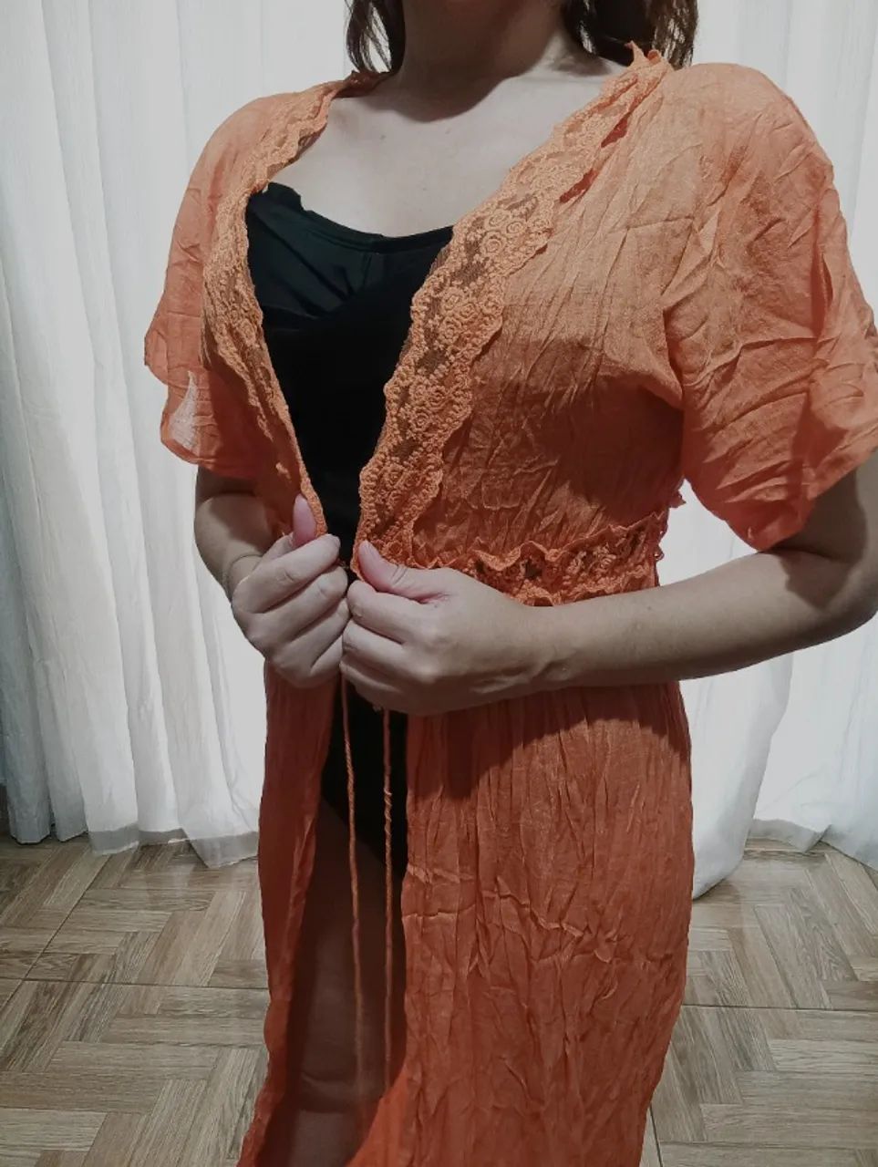 Saída de Praia com Renda - Bellina & Co  - Foto 3