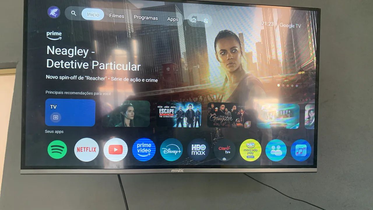 Tv Mystic, 32 polegadas, sem defeitos apenas 4 meses de uso 700$ - Foto 2
