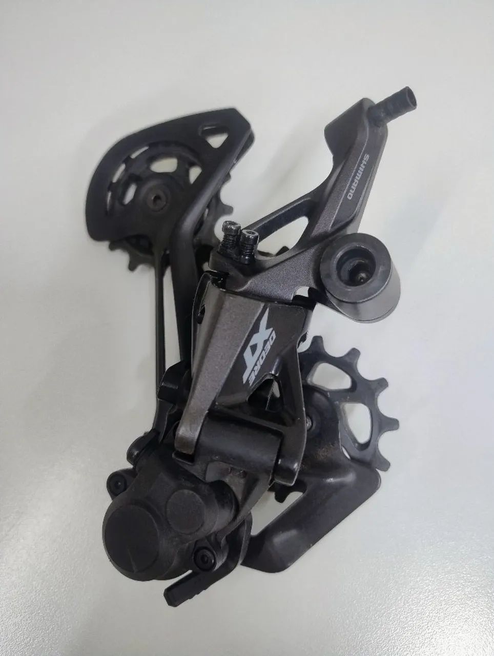 Câmbio e trocador Shimano XT 
