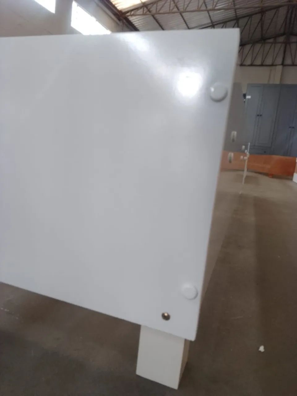 CAMA SOLTEIRO MÔNACO BRANCO/NEVE - R$ 280 - Foto 3