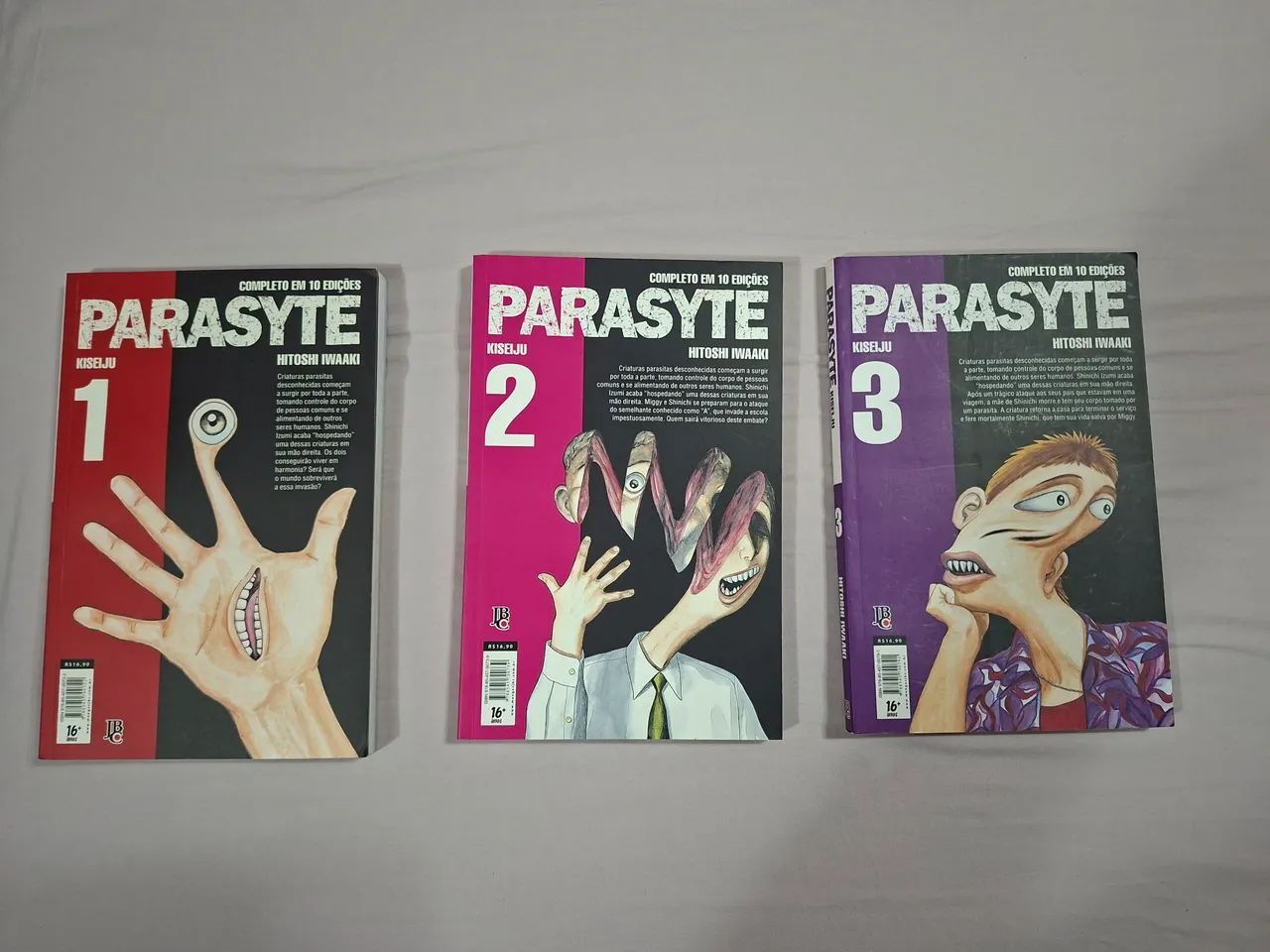 Mangá Parasyte 1 2 e 3 - Livros e revistas - Taguatinga Norte