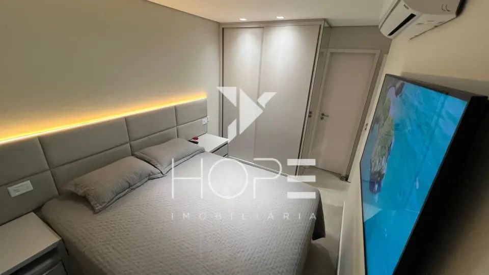 Edifício Jardim de Ester - apartamento à venda com 56m² - 1 suíte - mobiliado - Centro - L - Foto 4