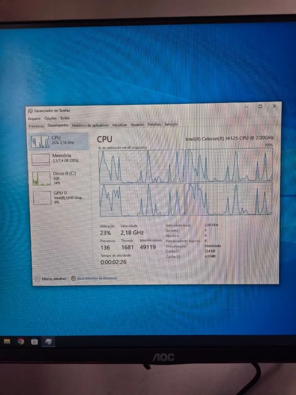 MiniPC 8GB ram 128GB ssd - Foto 5